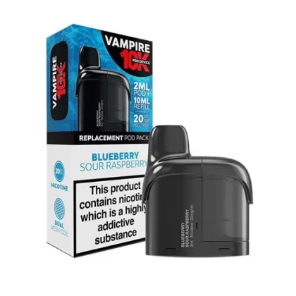 Vampire Vape 10K Prefilled Pod + Refill Container - Sweet & Sour Cherry