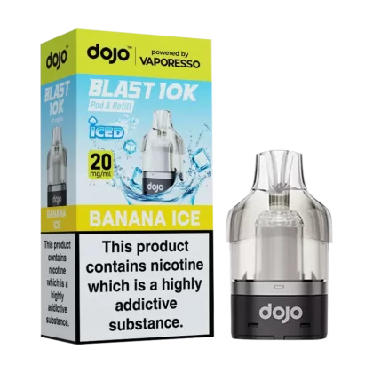 Banana Ice Dojo Blast 10K Refill Pack - 20mg - Vape Product