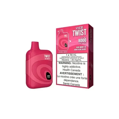 Vice Twist – Glace à la cerise bleue | Vape Cloud Canada