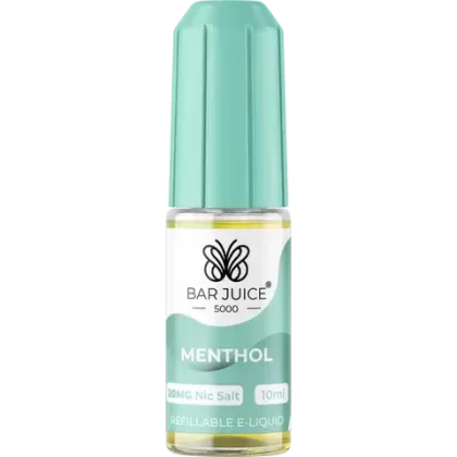 Bar Juice 5000 Menthol Nic Salt Vape Juice - 10mg