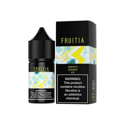 Smooth Banana Ice – By Fruitia Salts