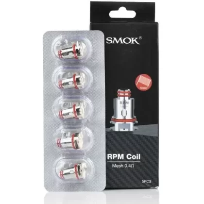 SMOK RPM REPLACEMENT COIL - Variant#MESH 0.4ohm>MTL-MESH 0.3ohm>TRIPLE 0.6ohm>RBA