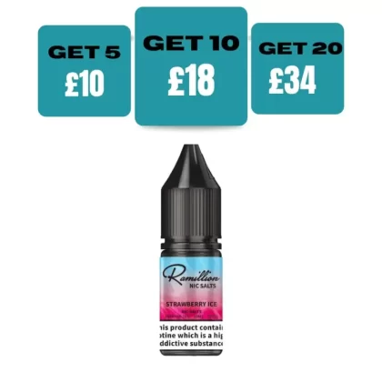 Ramillion 10ml E-liquid Nic Salt - 20 MG / Pineapple Ice