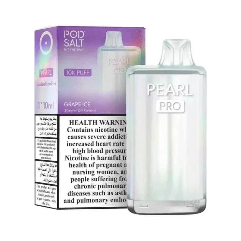 POD SALT PEARL PRO DISPOSABLE DEVICE(10000 PUFFS)