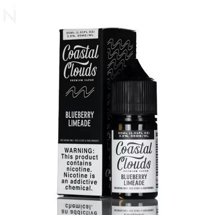 Coastal Clouds Salt - Blueberry Limeade - 30ml
