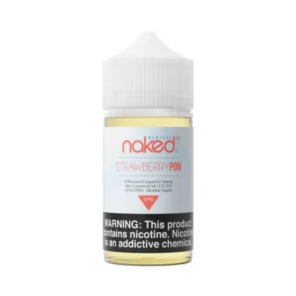 Naked 100 Menthol Strawberry POM eJuice - Vape Product; Vape Product, Vape Product (FB634F)