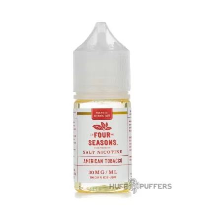 Four Seasons Salt – American Tobacco 30mL - Nicotine Strength#30mg>50mg