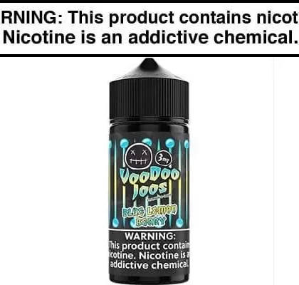 BLUE LEMON BERRY BY VOODOO JUICE 100ML - Vapejuice