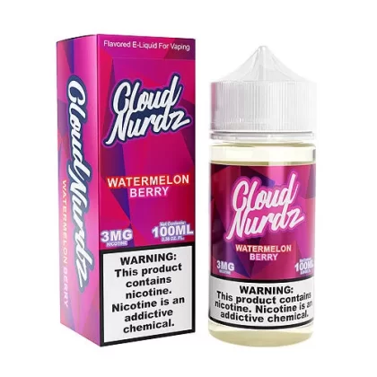 Watermelon Berry by Cloud Nurdz 100ml - Vape Product, Vape Product