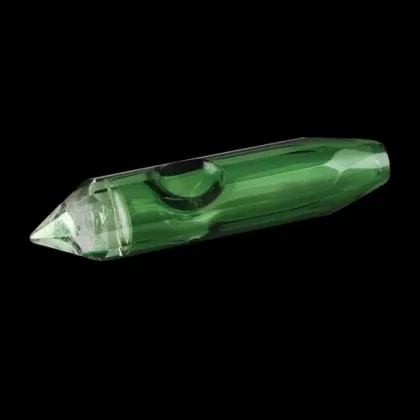 Crystal Chakra Glass Hand Pipe - Vape Store