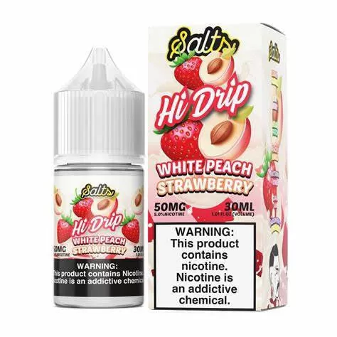 Hi-Drip Salt Nic Premium E-Liquid 30ml - Dewberry / 20mg - Vapeciga - Image 3