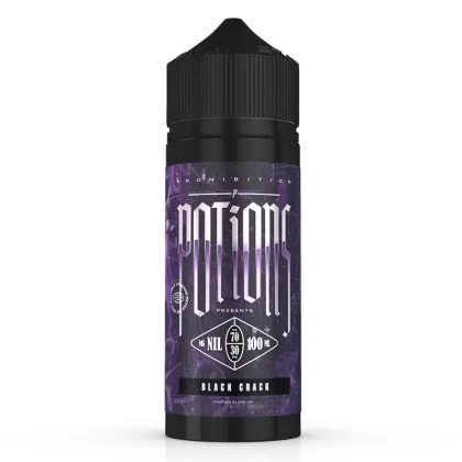 Black Crack By Prohibition Potions 100ml Shortfill - Ejuicewarehouse