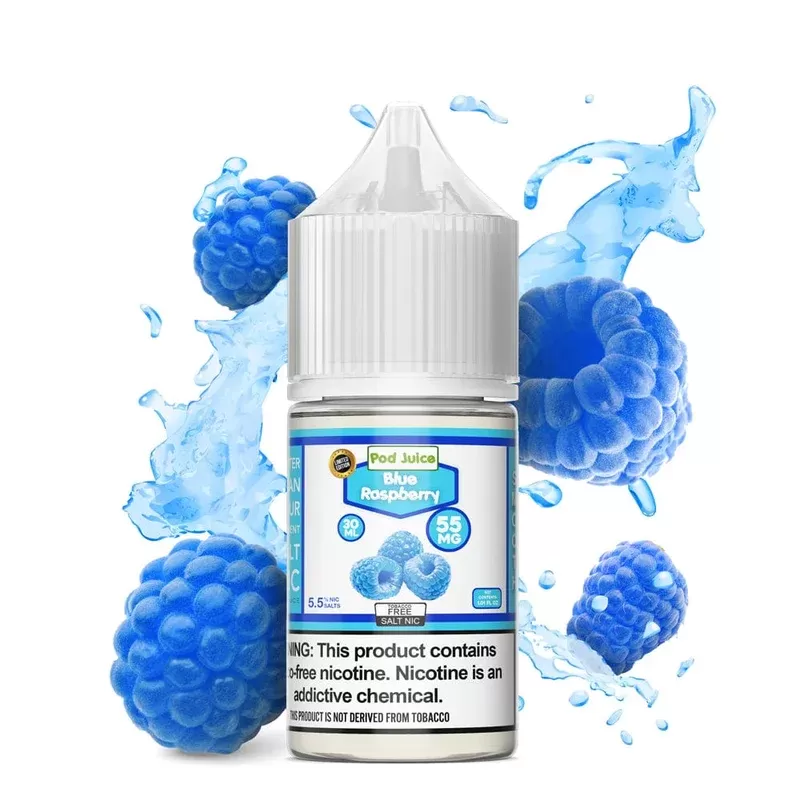 Blue Raspberry SALT – Pod Juice – 30mL