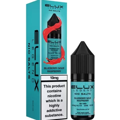 Blueberry Sour Raspberry Nic Salt E-Liquid – Elux Legend