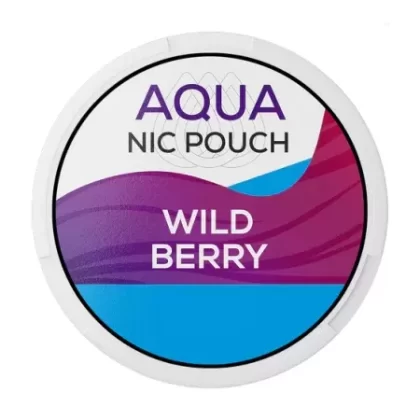 Aqua Nicotine Pouches – Wild Berry