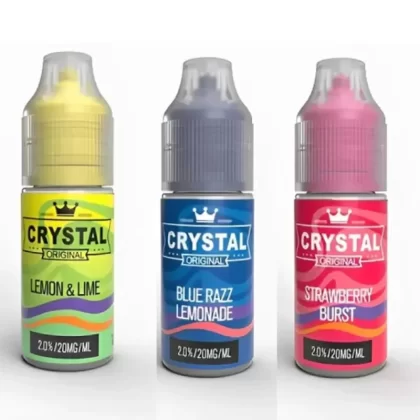 SKE Crystal Nic Salt E-Liquid - Pack of 10 - Strawberry Burst / 20mg