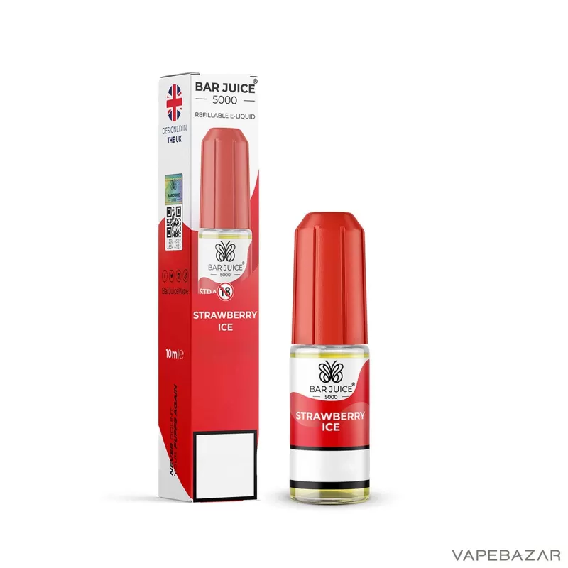 Bar Juice 5000 Nic Salt – Strawberry Ice - Vapebazar - Image 3