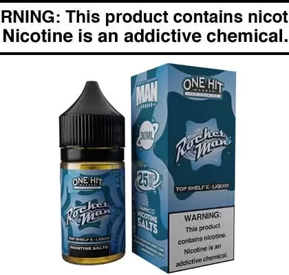 ROCKET MAN BY ONE HIT WONDER SALT 30ML - Vapejuice
