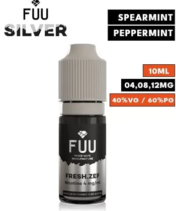 Fresh Zef eLiquid by FUU Silver