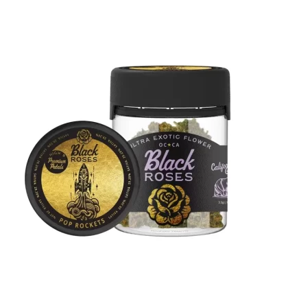 Black Roses Premium Exotic Gold Label Poprocket THC-A Flower - Quantity#3.5g>7g>14g>28g