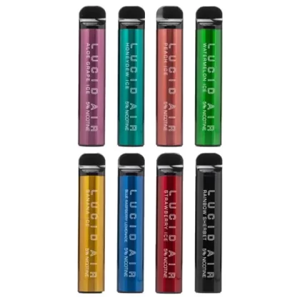 Lucid Air Tobacco-Free Nicotine Disposable | 5000 Puffs | 16.7mL *** - Apple Ice