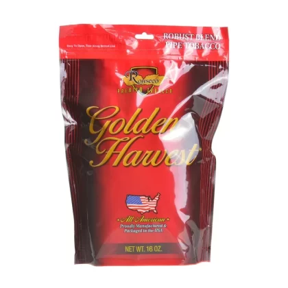 Golden Harvest Robust Blend Pipe Tobacco Bag - Size#1oz>6oz>16oz>5lb (805876)