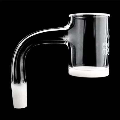 Campfire Quartz Banger – Opaque Flat Bottom 14mm 90deg