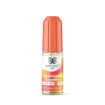 Strawberry Banana Nic Salt E-Liquid by Bar Juice 5000 - Eliquidsupply