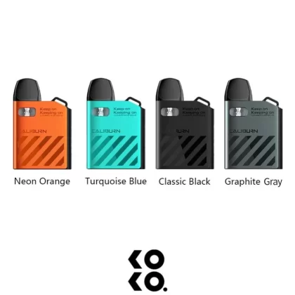 Uwell Caliburn AK2 Pod Kit - Graphite Grey - Vapourdeal Co