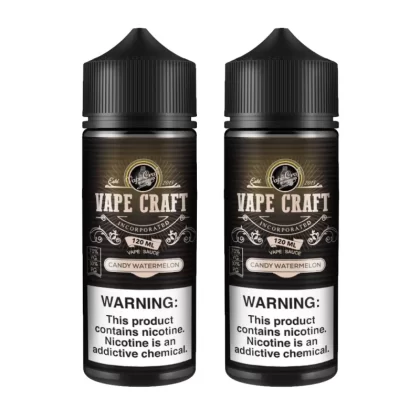 Vape Craft Candy Watermelon 2 Bottle Bundle - 240mL (2x120mL); Vape Product, Vape Product