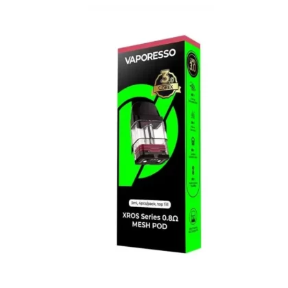 Vaporesso XROS Corex 3.0 Pods 4pk - 1.0ohm COREX 3.0 (3ml) - Skullvaping