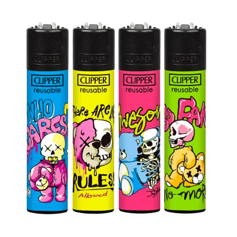 CLIPPER Lighters Printed Various Designs Box Of 48 - London 47 - Image 3
