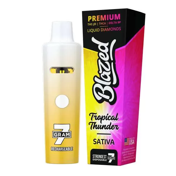 Blazed Rechargeable Disposable Vape 7000mg - Image 2