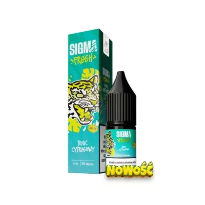 Liquid Sigma Fresh Salts 10ml 20mg Tonic Cytrusowy
