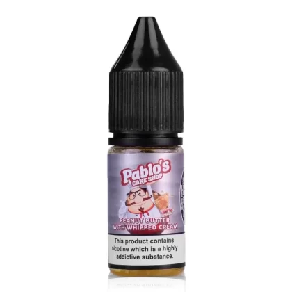 Peanut Butter with Whipped Cream By Pablo’s Cake Salt 10ml