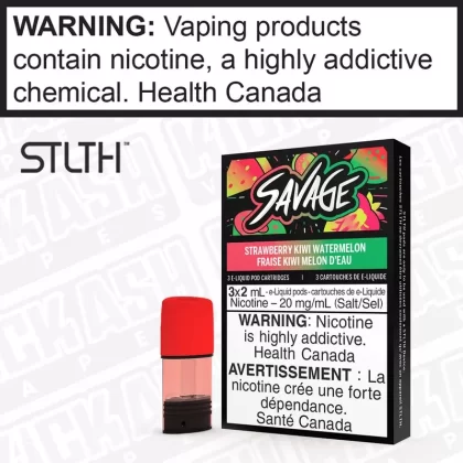 STLTH PODS Strawberry Kiwi Watermelon by Savage