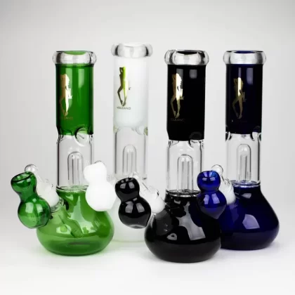 Volcano | 11″ Glass Bong with Percolator