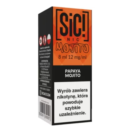 Liquid SIC! NIC 8ml 12mg Papaya Mojito – Mojito
