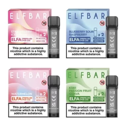 Elf Bar Elfa Replacement Pods (Pack of 2) - Kiwi Passion Fruit Guava