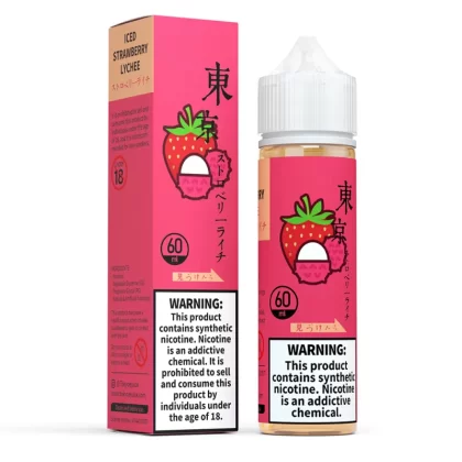 Tokyo Iced Strawberry Lychee 60ml - Vape Product, Vape Product