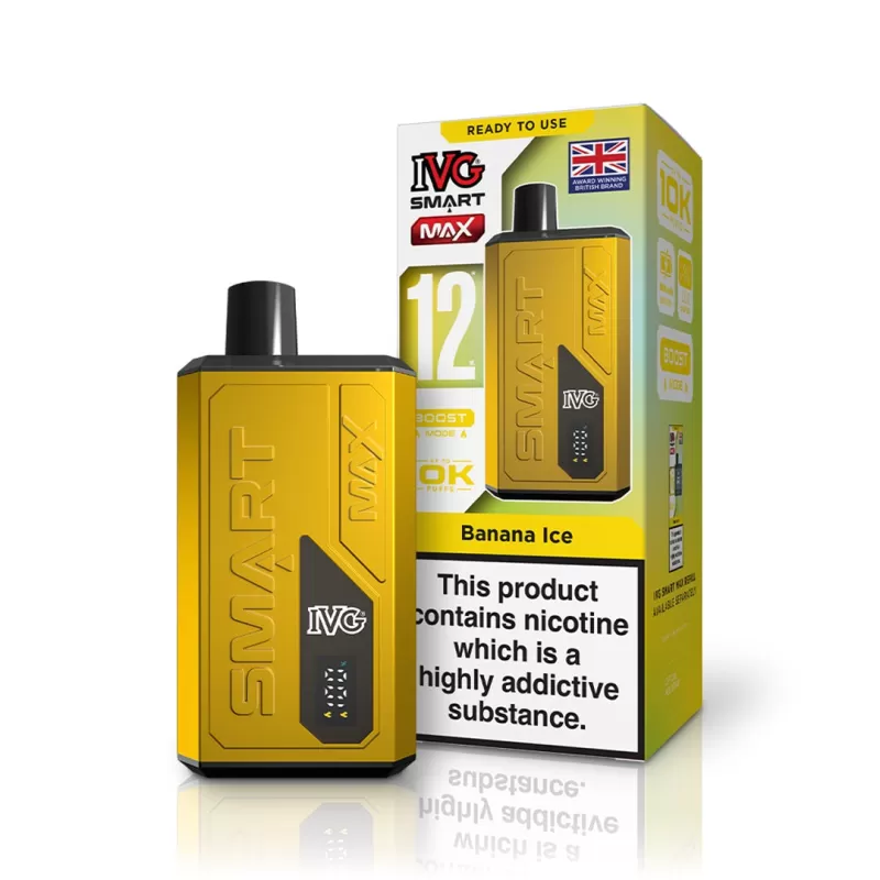 IVG Smart Max 10K Prefilled Vape KIT 10mg - Frozen Watermelon - Image 2