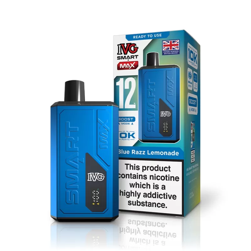 IVG Smart Max 10K Prefilled Vape KIT 10mg - Frozen Watermelon - Image 3