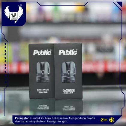 PUBLIC POD CARTRIDGE 0.8 OHM