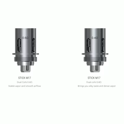 SMOK Stick M17 Coils – Singles or Packs - Vape Product, Vape Product; Single Coil, Pack of 5 x Coils