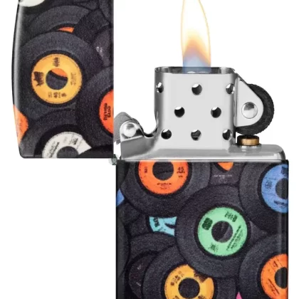 Zippo Lighter $43.95-Records Design - Vape Store