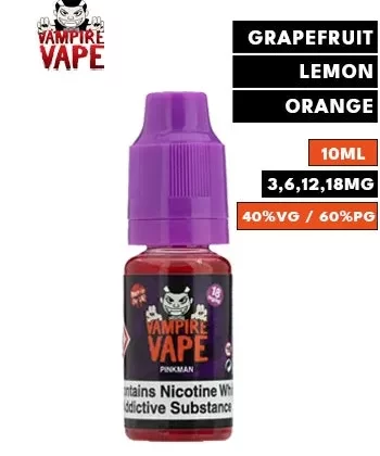 Pinkman eLiquid by Vampire Vape