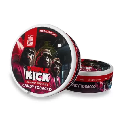 Aroma King 100 mg Triple Kick NoNic Beutelpackung – 25 Geschmacksrichtungen für mehr Genuss