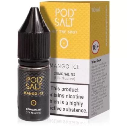 Pod Salt Mango Ice Nicotine Salt E Liquid (10ml)
