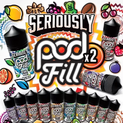 4x Pod Fill 100ml Vape Juice By Doozy – 50VG - Vapestorm Co