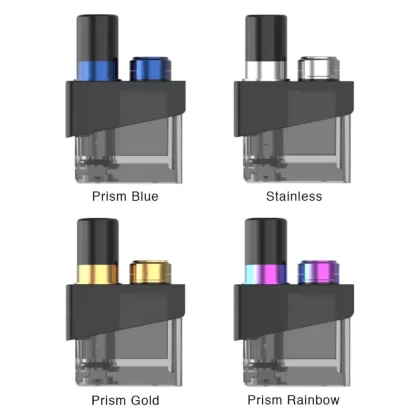 SMOK Trinity Alpha Replacement Pod Cartridge Without Coil - 2.8ml - Stainless / U.S.A. Warehouse (Only ship to USA